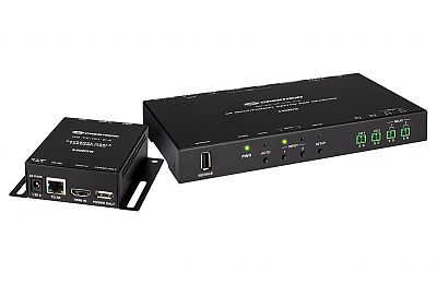 4K 2x1 Scaling Auto-Switcher and DM Lite® Extender